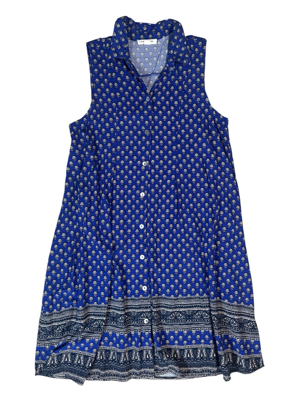 Beachlunchlounge Dress Blue & Black Size Small